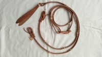 Harness Romal with Rawhide Knots